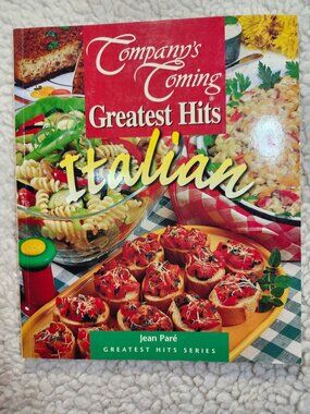 Companys Coming Greatest Hits Italian Cookbook Jean Pare Softcover 2004 Recipes